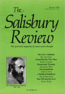 Spring 1996 cover