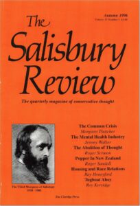 Autumn 1996 cover