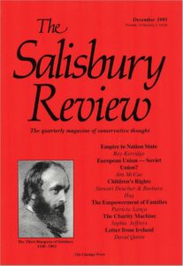 Winter 1995 cover