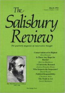 Spring 1994 cover