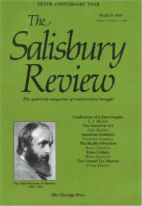 Spring 1993 cover
