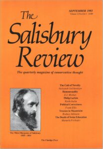 Autumn 1993 cover