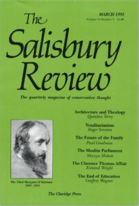 Spring 1992 cover