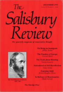 Winter 1991 cover