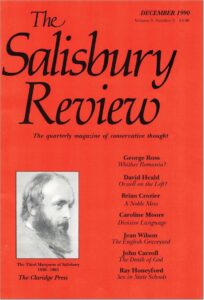 Winter 1990 cover