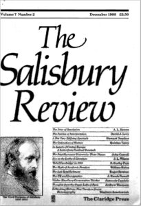 Winter 1988 cover