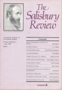 Summer 1985 cover
