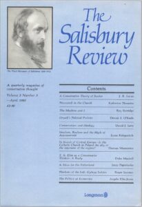 Spring 1985 cover