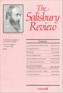 Autumn 1985 cover