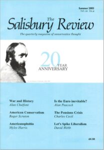 Summer 2003 cover